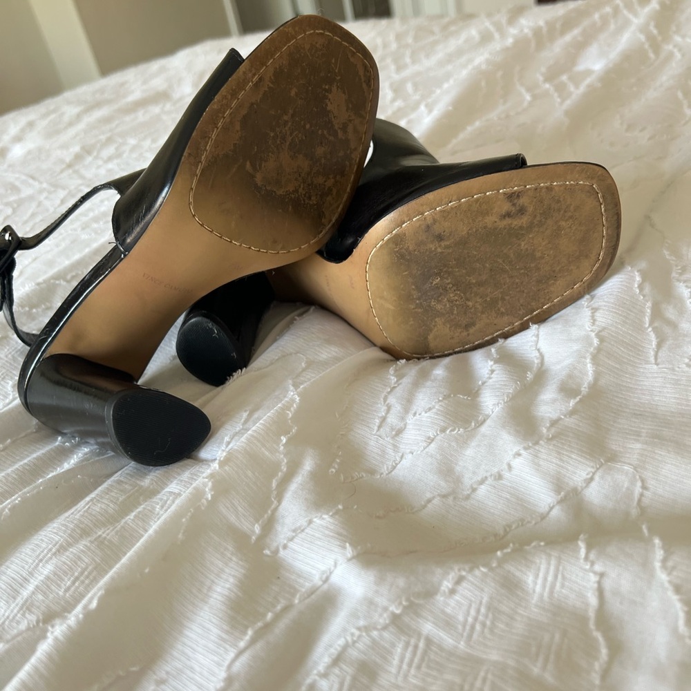 Vince Camuto Black Patent Leather Heels - Picture 12 of 14